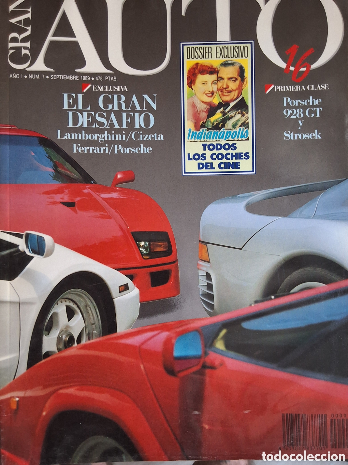 Coches: Gran auto 16 revista coches n&uacute;mero 7 a&ntilde;o 1989/9