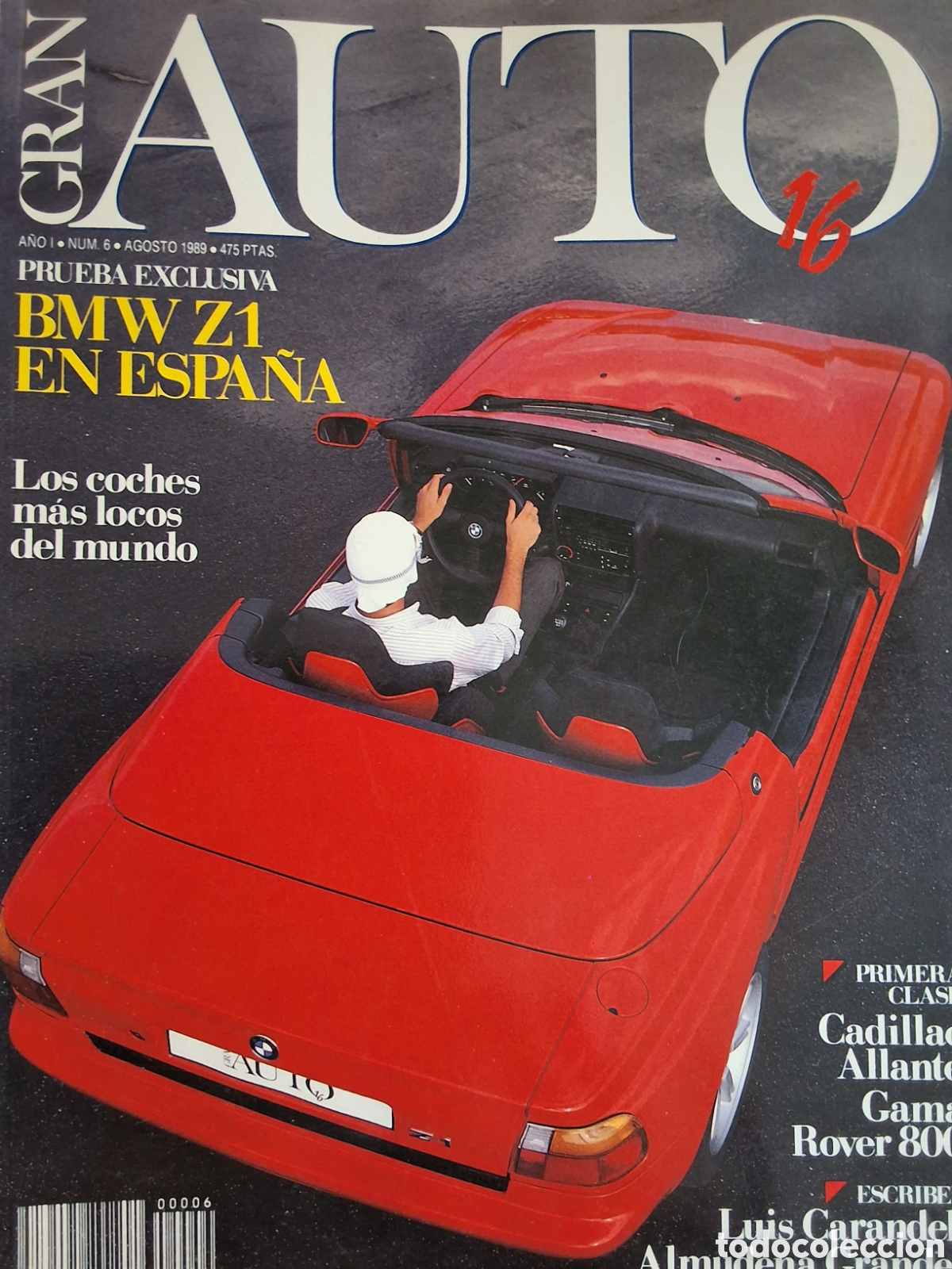 Coches: Gran auto 16 revista coches n&uacute;mero 6 a&ntilde;o 1989/8