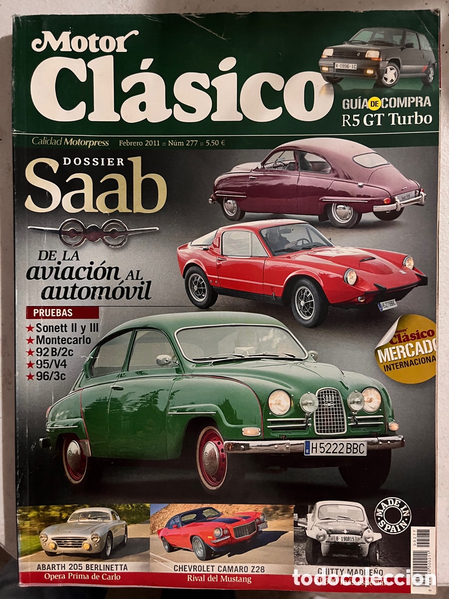 Coches: MOTOR CL&Aacute;SICO 277 FEBRERO DE 2011