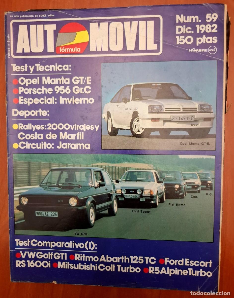 Coches: Lote de Revista Automovil desde 1982 a 2005 - A&ntilde;os completos