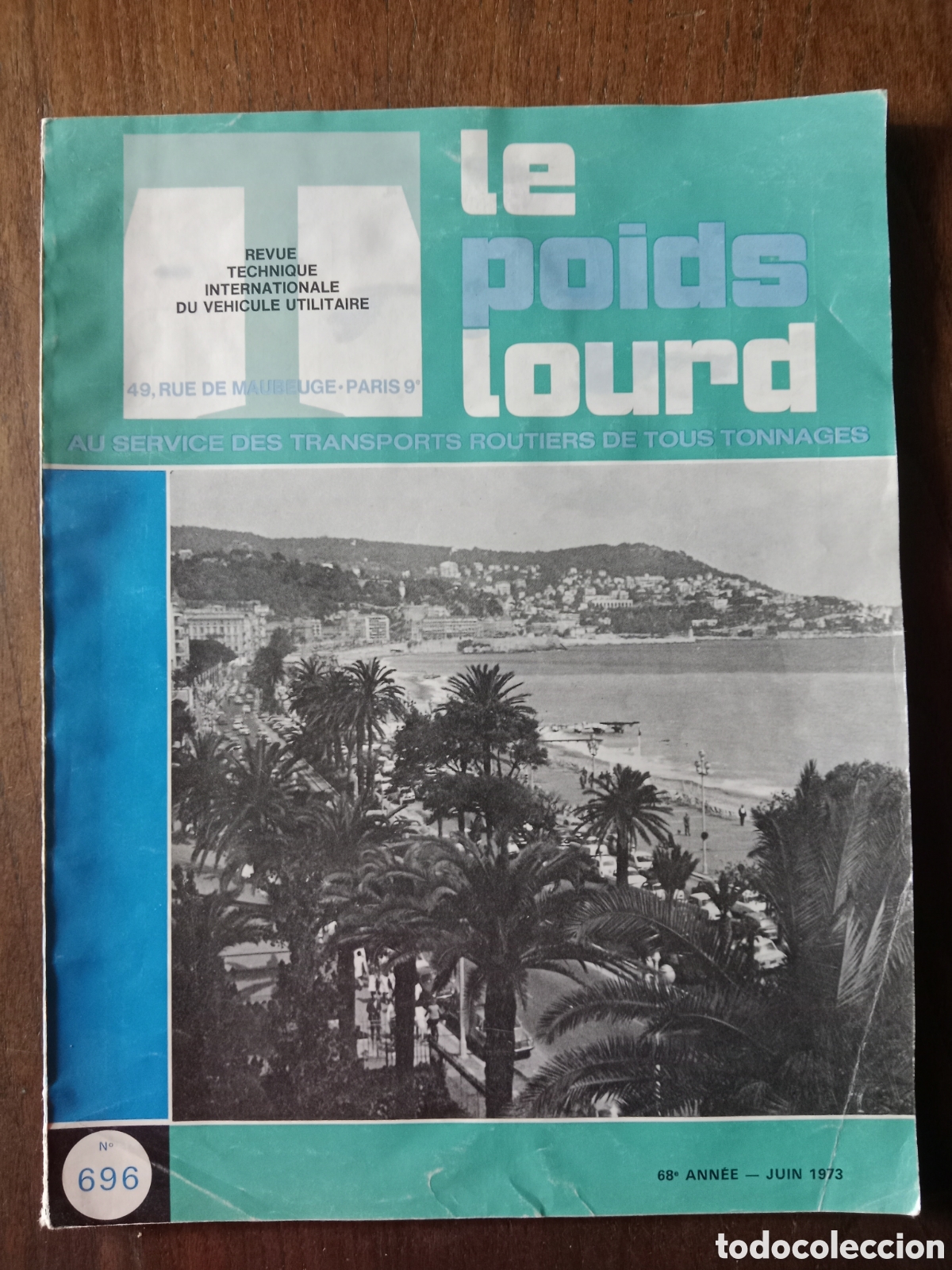 Coches: Revista le poids lourd de junio 1973 camion