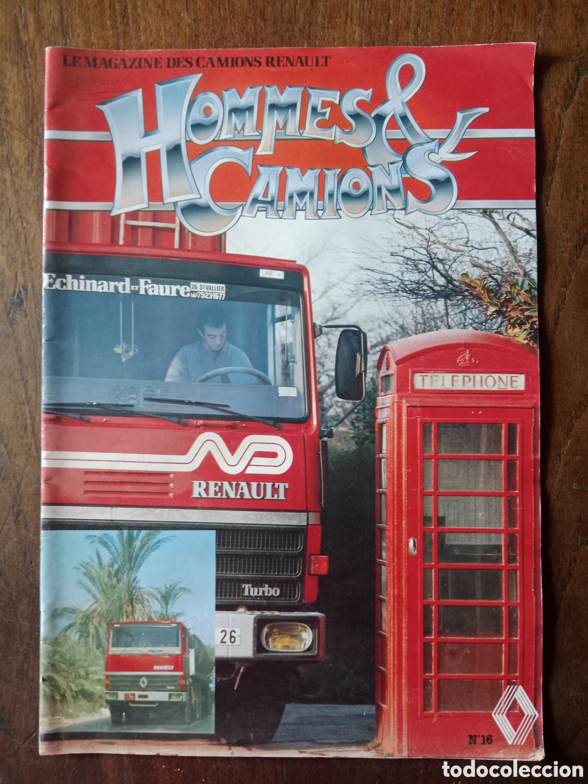Coches: Revista hommes et cami&oacute;ns n. 16 cami&oacute;n Renault
