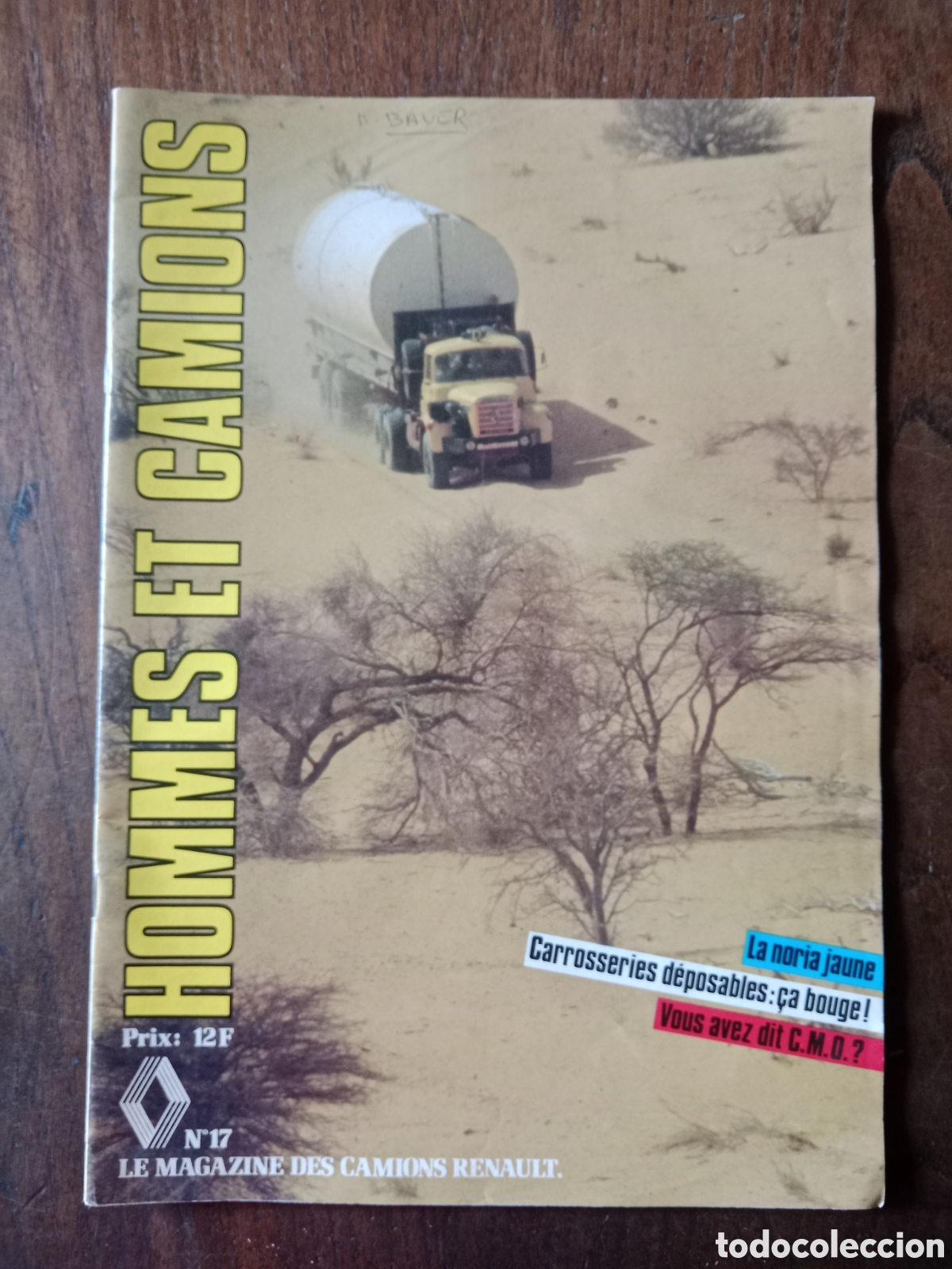 Coches: Revista hommes et cami&oacute;ns n. 17 cami&oacute;n Renault