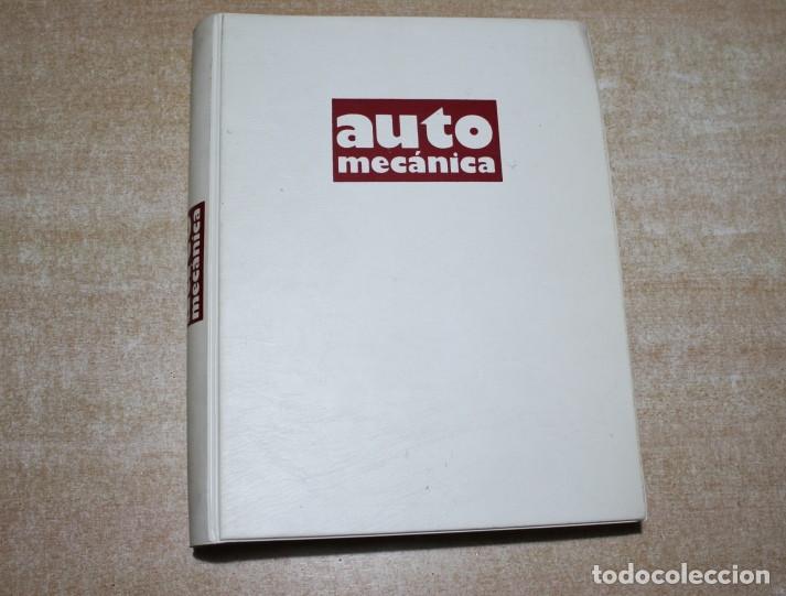 Coches: Revista AUTOMECANICA los 12 n&uacute;meros de 1989 con su encuadernador original