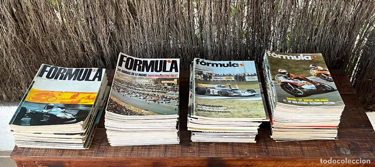 Coches: COLECCION CASI COMPLETA DE LA REVISTA F&Oacute;RMULA-FALTAN LOS N&Uacute;MEROS 71-72-73_74_75-92-LO DEM&Aacute;S COMPLETO