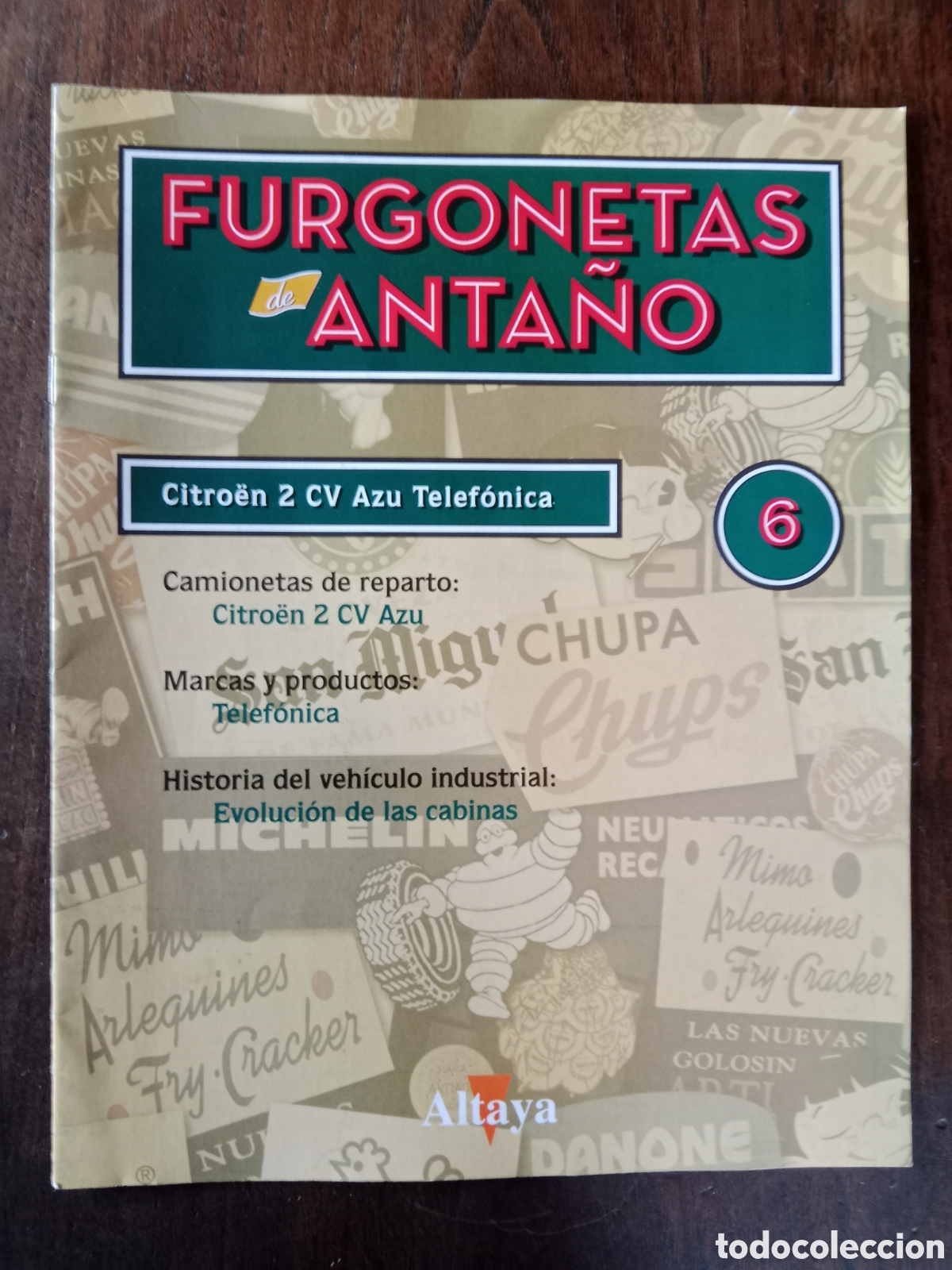 Coches: Fasc&iacute;culo furgoneta Citroen 2 CV azu