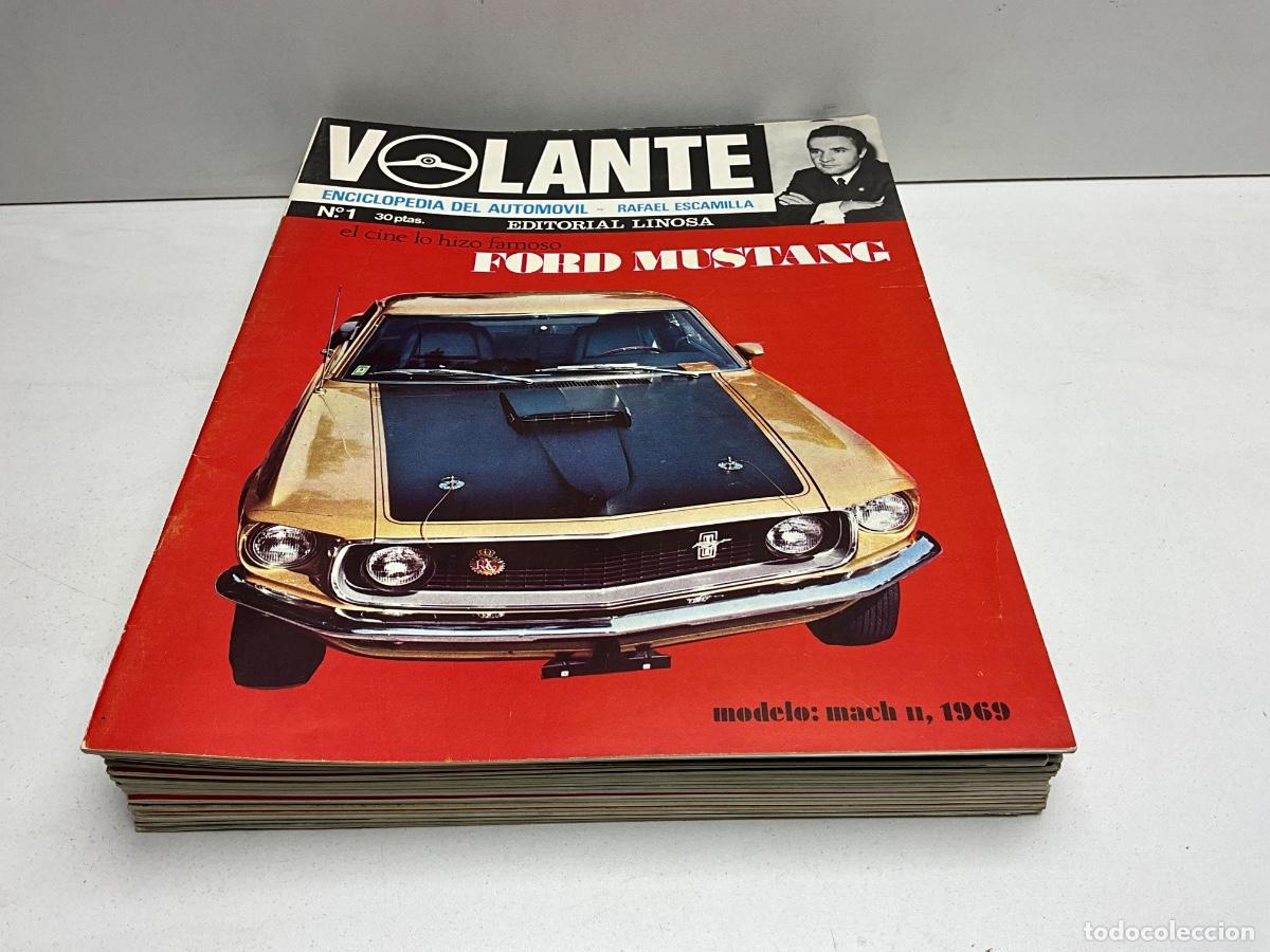 Coches: LOTE ANTIGUAS REVISTAS VOLANTE - DEL N&Uacute;MERO 1 AL 23 - FALTA EL N&ordm; 21 - MIRAR FOTOS
