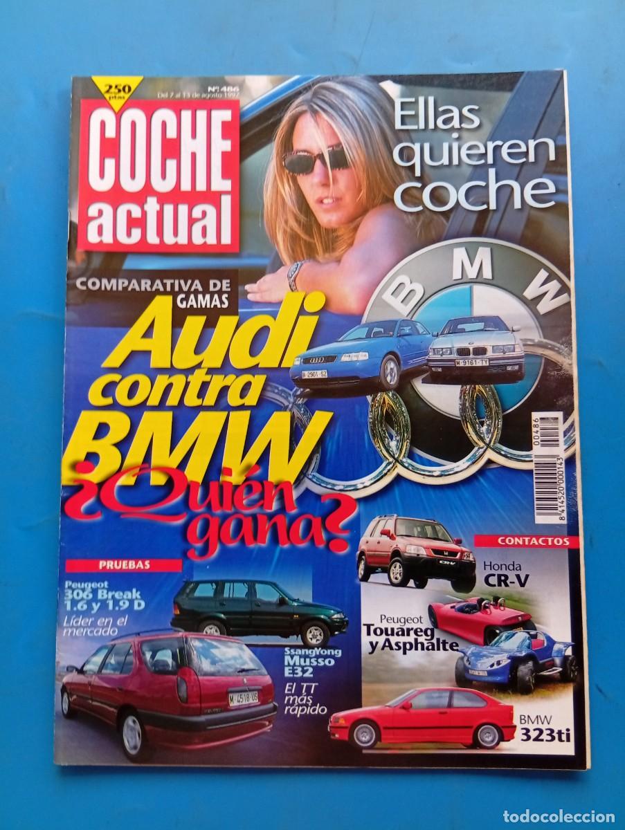 Coches: COCHE ACTUAL. N&ordm; 486. A&Ntilde;O 1997. PRUEBA: PEUGEOT 306 BREAK. HONDA CR-V. BMW 323 TI. AUDI Y BMW.. LEER