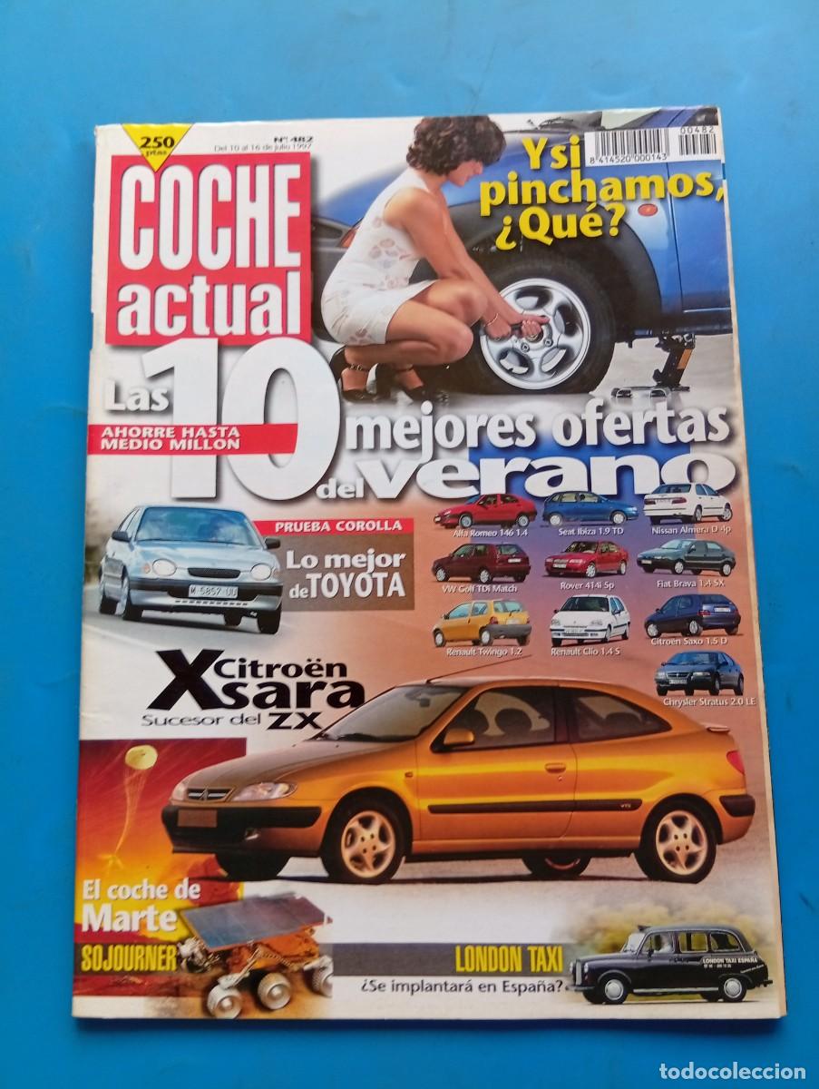 Coches: COCHE ACTUAL. N&ordm; 482. A&Ntilde;O 1997. PRUEBA: TOYOTA COROLLA LIFTBACK 1.6 TERRA. CITRO&Euml;N XSARA ZX. .. LEER