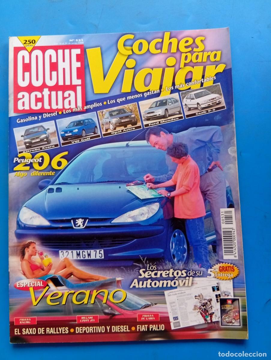 Coches: COCHE ACTUAL. N&ordm; 531. A&Ntilde;O 1998. PRUEBA : RENAULT M&Eacute;GANE 1.9. PEUGEOT 206. CITRO&Euml;N SAXO 1.6I.... LEER