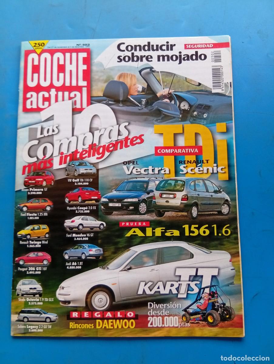 Coches: COCHE ACTUAL. N&ordm; 502. A&Ntilde;O 1997. PRUEBA : ALFA ROMEO 156. RENAULT M&Eacute;GANE SCENIC. OPEL VECTRA... LEER.