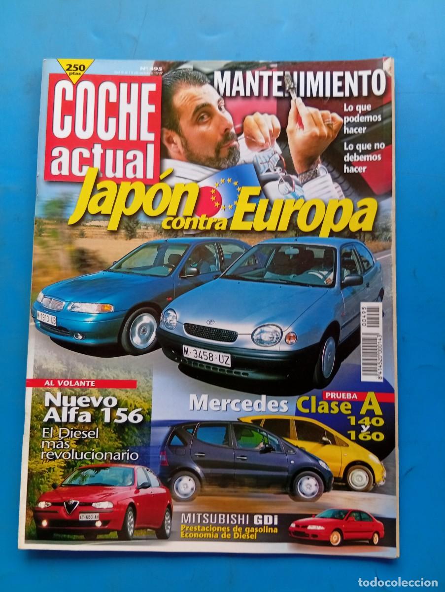 Coches: COCHE ACTUAL. N&ordm; 495. A&Ntilde;O 1997. PRUEBA : MERCEDES A140 Y A160. ALFA ROMEO 156. MERCEDES F300.. LEER.