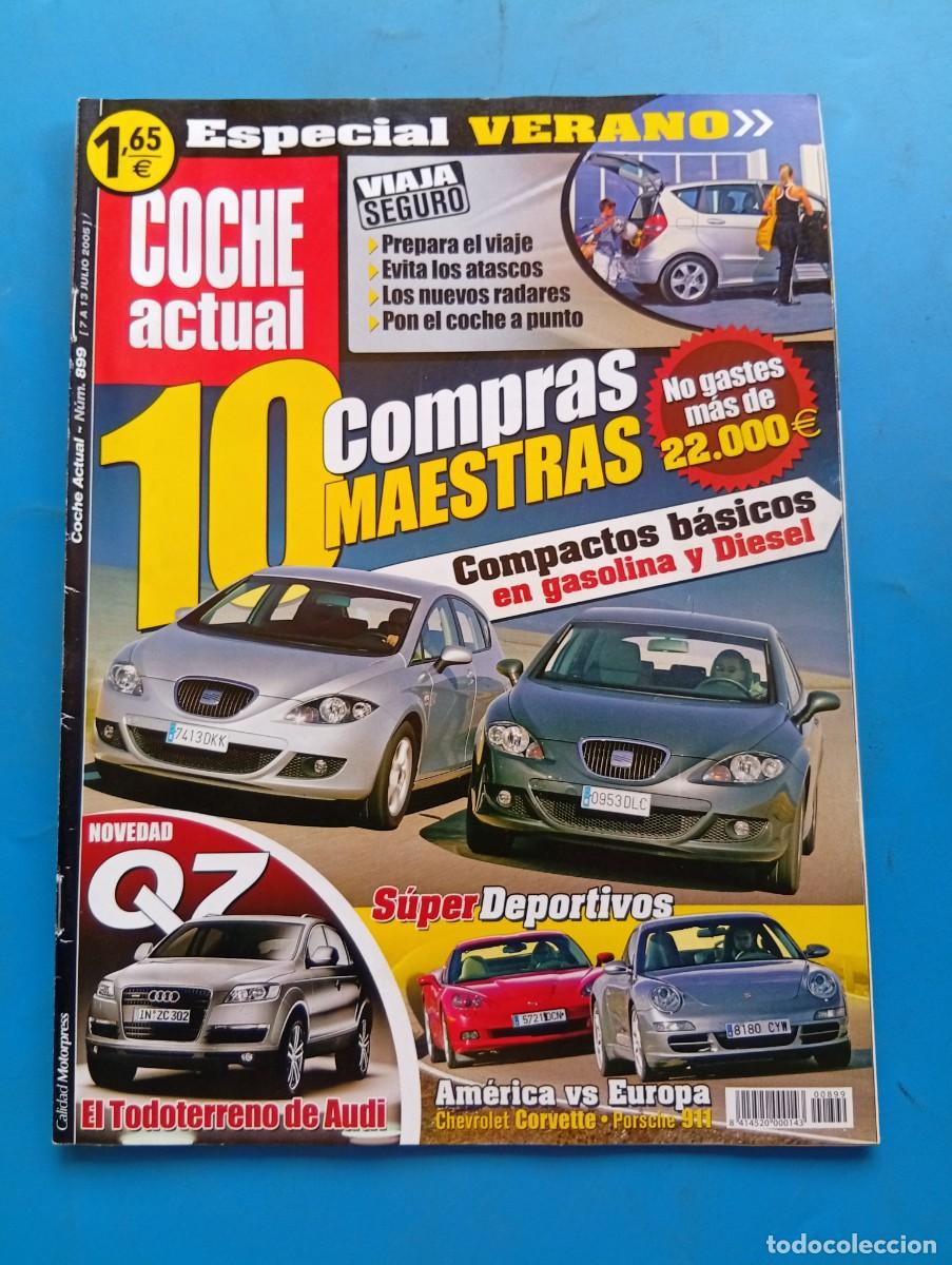 Coches: COCHE ACTUAL. N&ordm; 899. JULIO 2005. CHEVROLET CORVETTE VS PORSCHE 911. NOVEDAD AUDI Q7.... LEER