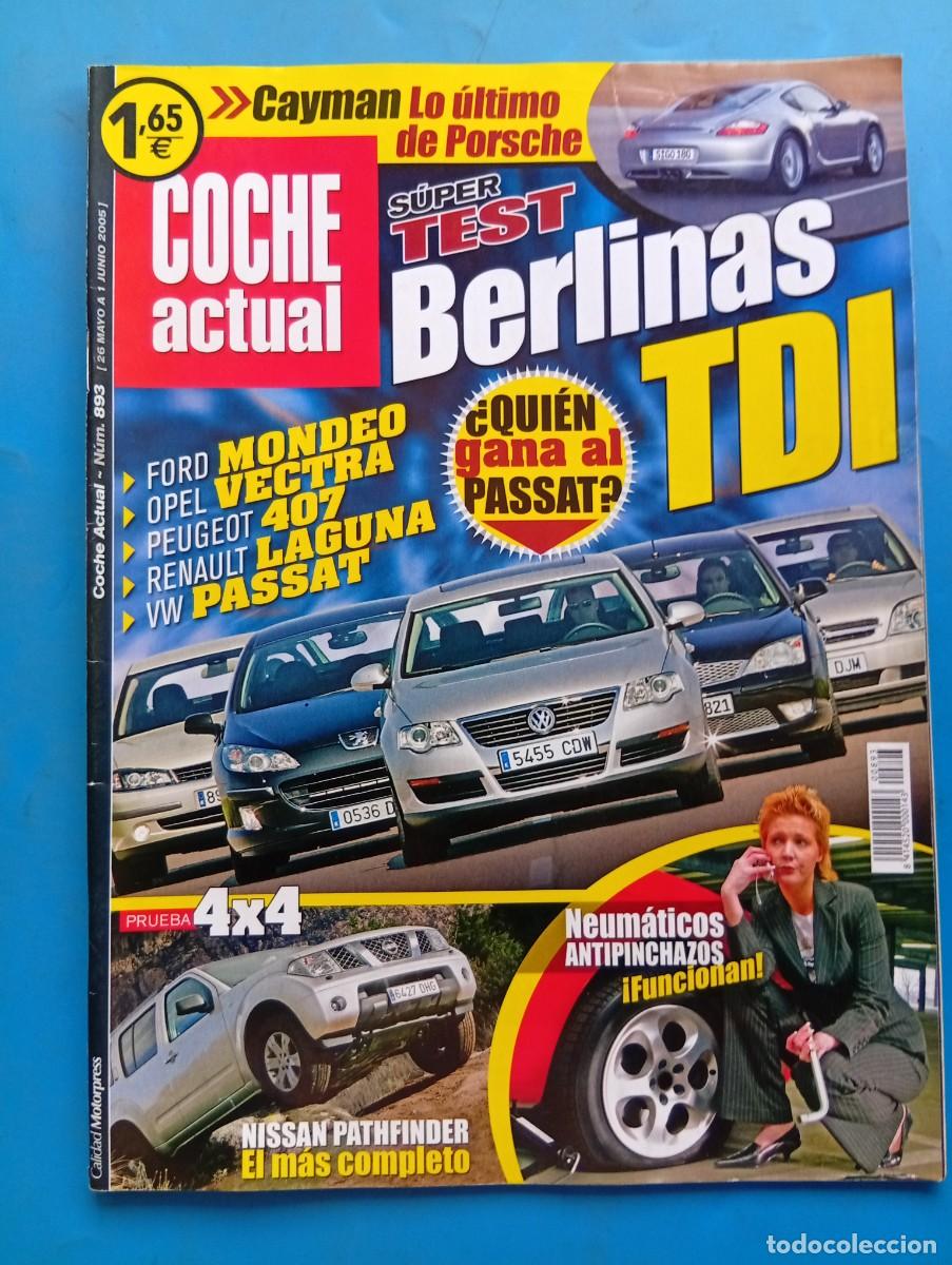 Coches: COCHE ACTUAL. N&ordm; 893. A&Ntilde;O 2005. PRUEBA : NISSAN PATHFINDER 2.5 DCI. PORSCHE CAYMAN S. VW.... LEER