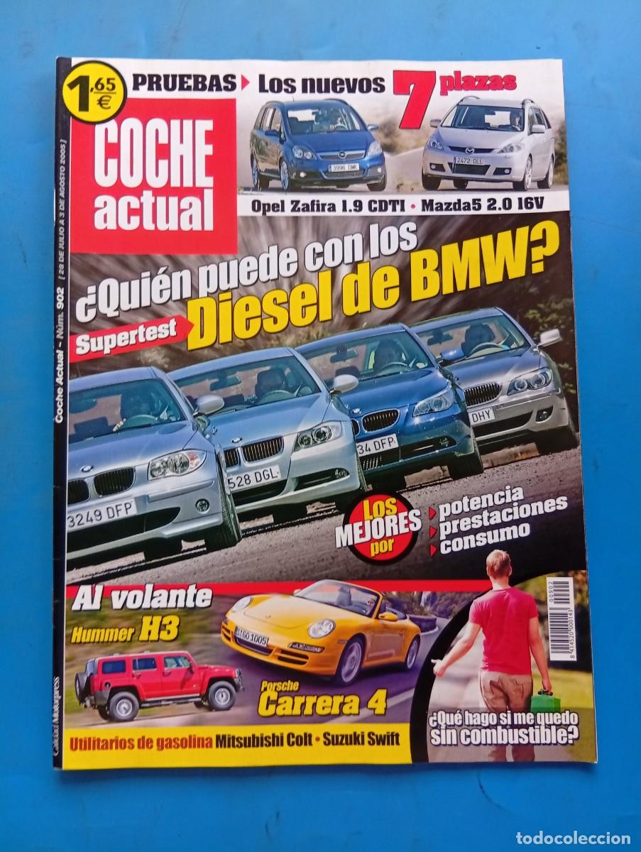 Coches: COCHE ACTUAL. N&ordm; 902. JULIO 2005. AL VOLANTE HUMMER H3. PORSCHE CARRERA 4. OPEL ZAFIRA 1.9 CDTI.LEER