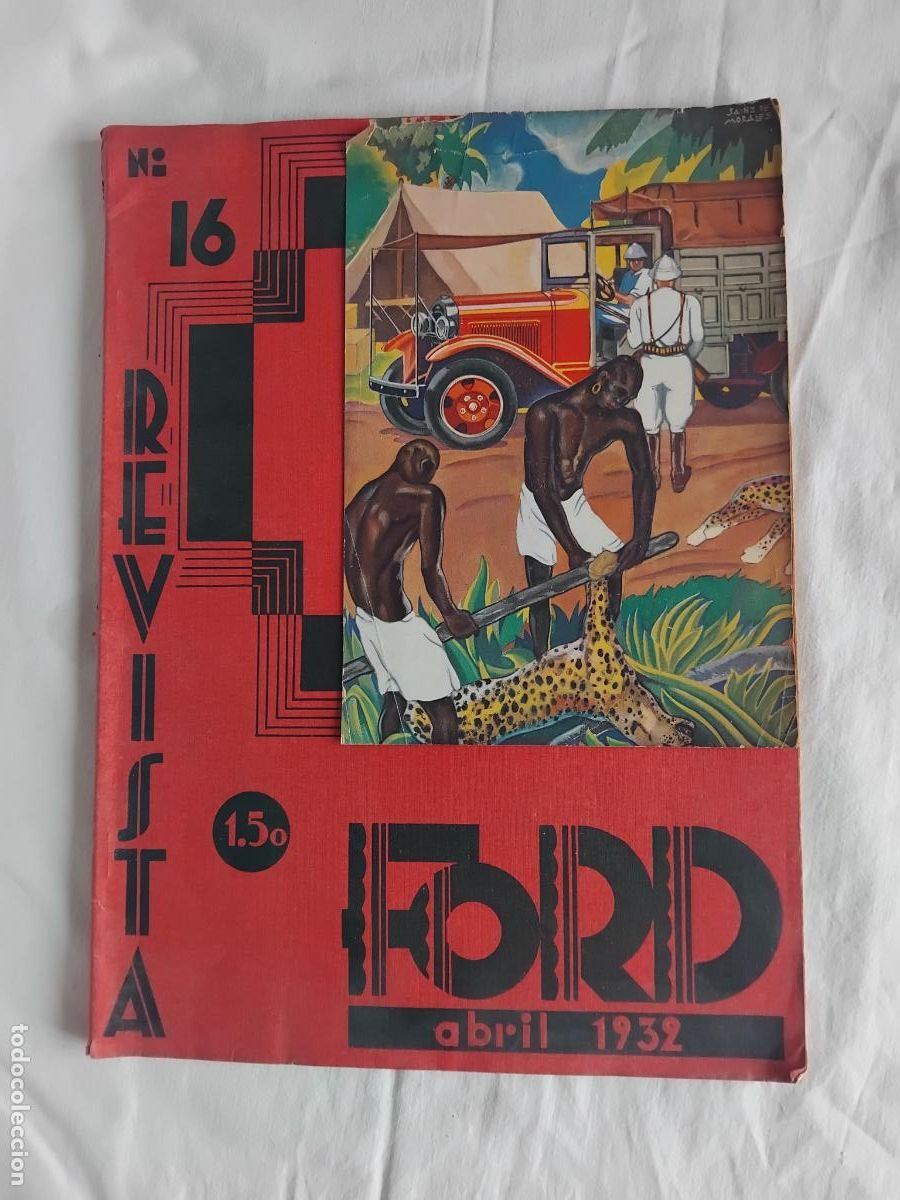 Coches: REVISTA FORD N&ordm; 16. ABRIL 1932.