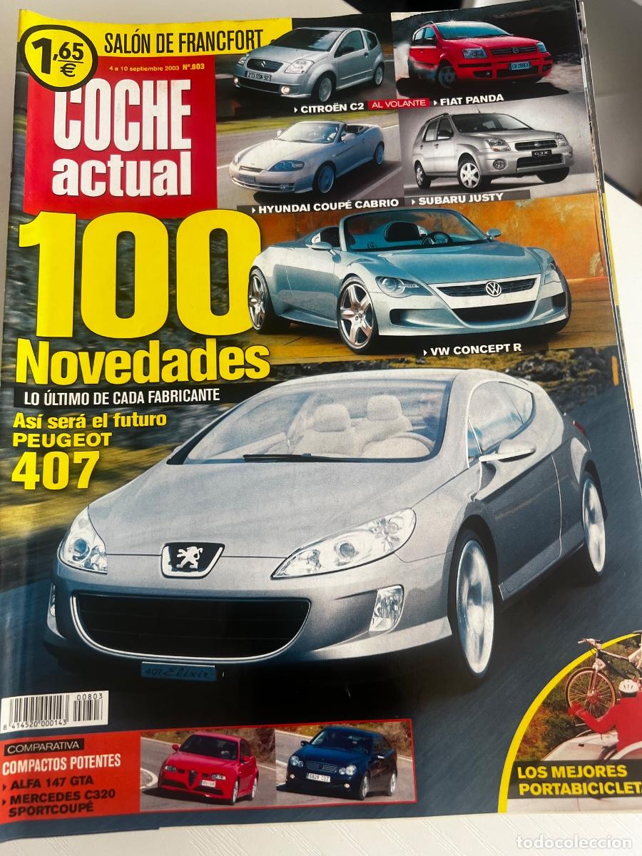 Coches: COCHE ACTUAL. N&ordm; 803. A&Ntilde;O 2003. PRUEBA: NISSAN ALMERA TINO 2.2 DCi/136 TEKNA. TURISMO: MURCIA.. LEER