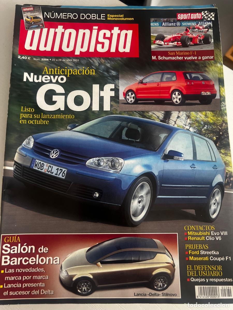 Coches: AUTOPISTA. N&ordm; 2284. A&Ntilde;O 2003. PRUEBA : FORD STREETKA. MASERATI COUP&Eacute;. MITSUBISHI EVO VII... LEER