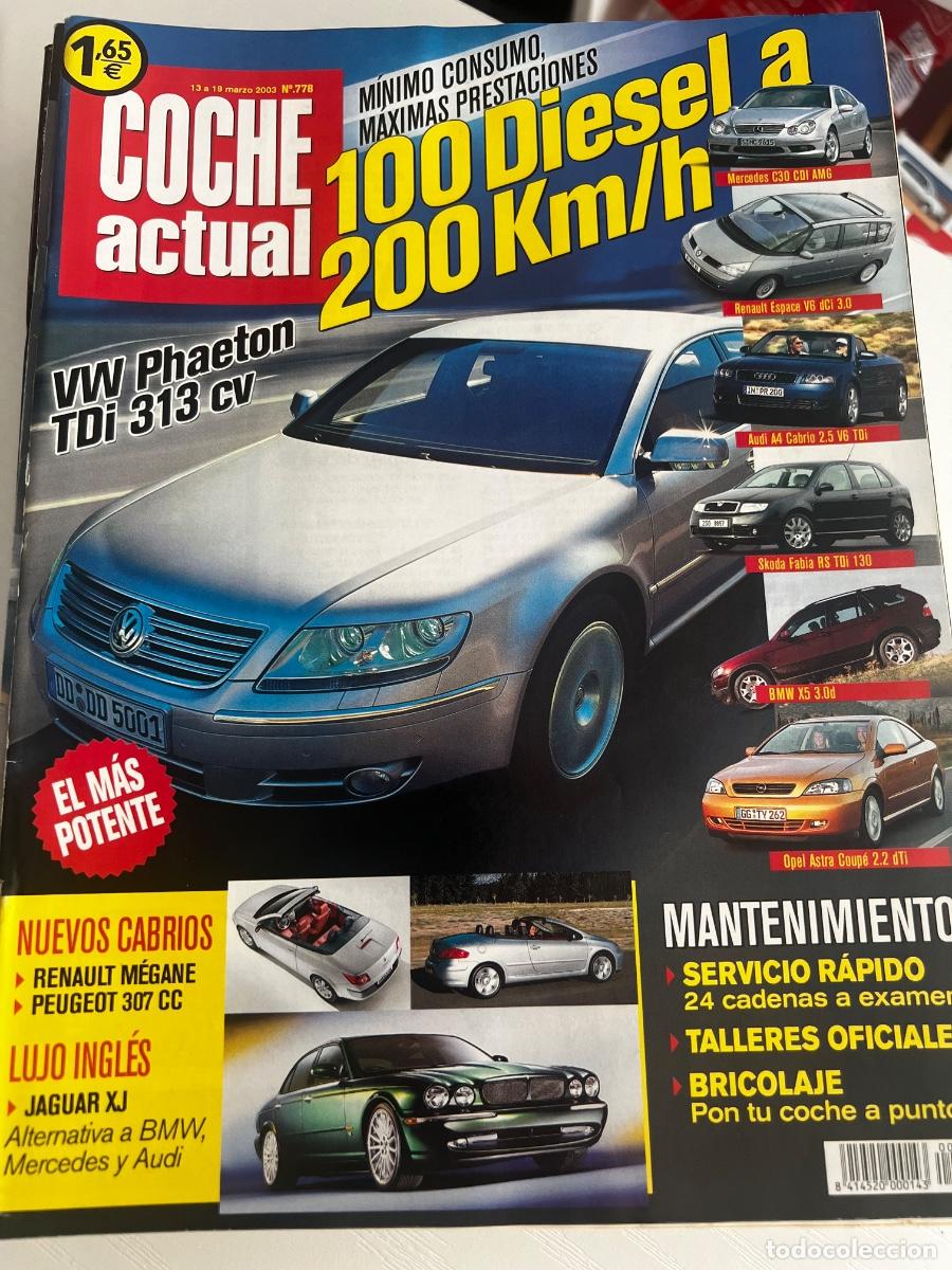 Coches: COCHE ACTUAL. N&ordm; 778. MARZO 2003. PRUEBA: MERCEDES C 320 4MATIC. NISSAN PRIMERA 1.9-2.2 DCi. LEER