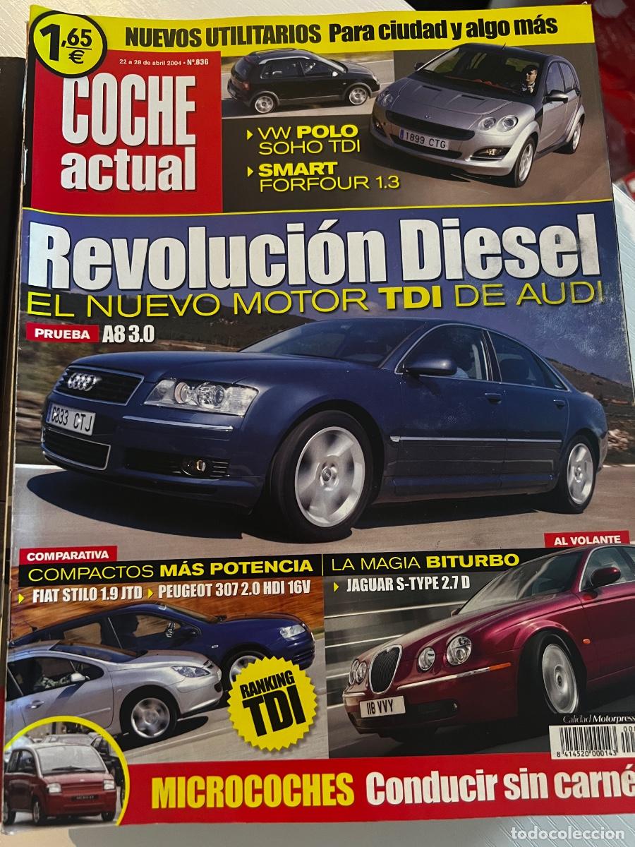 Coches: COCHE ACTUAL. N&deg; 836. ABRIL 2004. REVOLUCI&Oacute;N DI&Eacute;SEL EL NUEVO MOTOR TDI DE AUDI. A8 3.0.