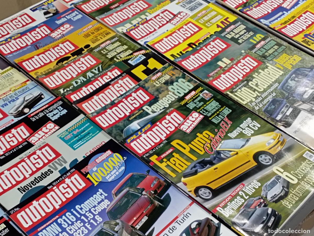 Coches: Revista AUTOPISTA A&Ntilde;O 1994 casi completo .50 n&uacute;meros del 1799 al 1850 - (faltan 4) incluye extra