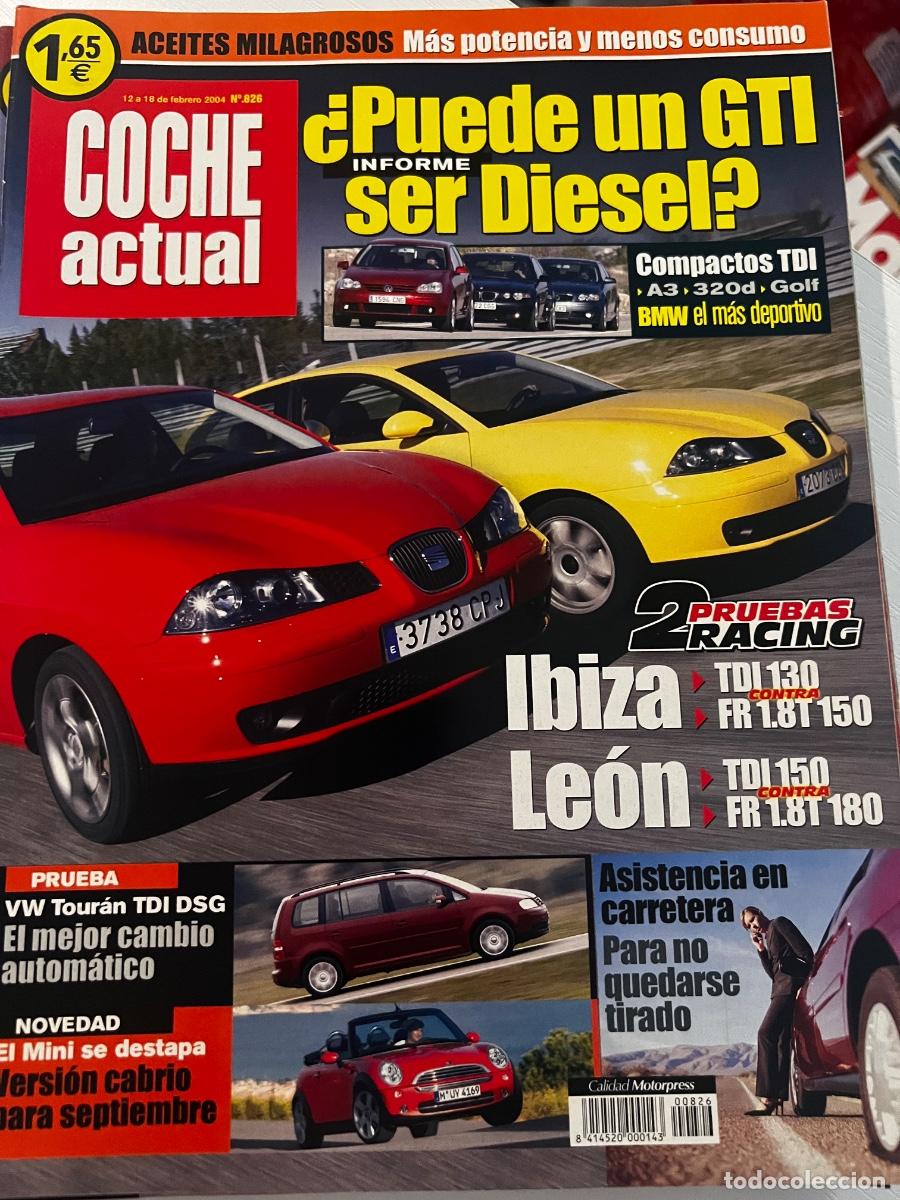 Coches: COCHE ACTUAL. N&ordm; 826. A&Ntilde;O 2004. PRUEBA: VW TOURAN 1.9 TDi DSG TREND. COMPARATIVA LUBRICANTES... LEER