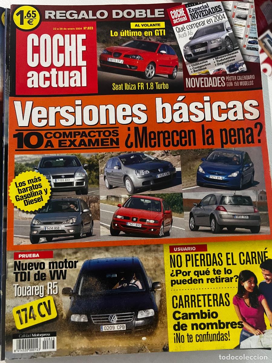 Coches: COCHE ACTUAL. N&deg; 823. ENERO 2004. SEAT IBIZA FR 1.8 TURBO. TOUAREG 85. HYUNDAI ELANTRA.