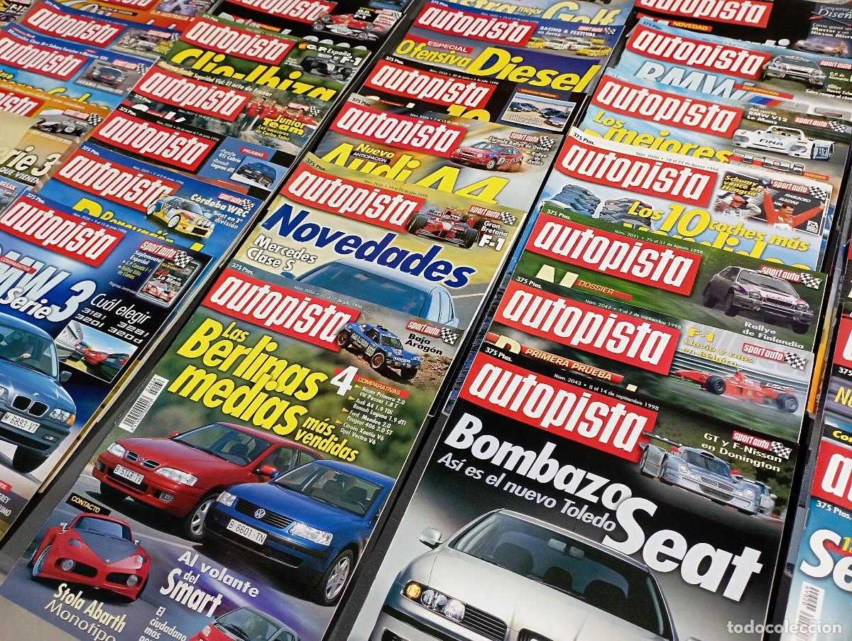 Coches: Revista AUTOPISTA A&Ntilde;O 1999 n&uacute;meros del 2008 al 2059 casi completo, faltan 4 numeros
