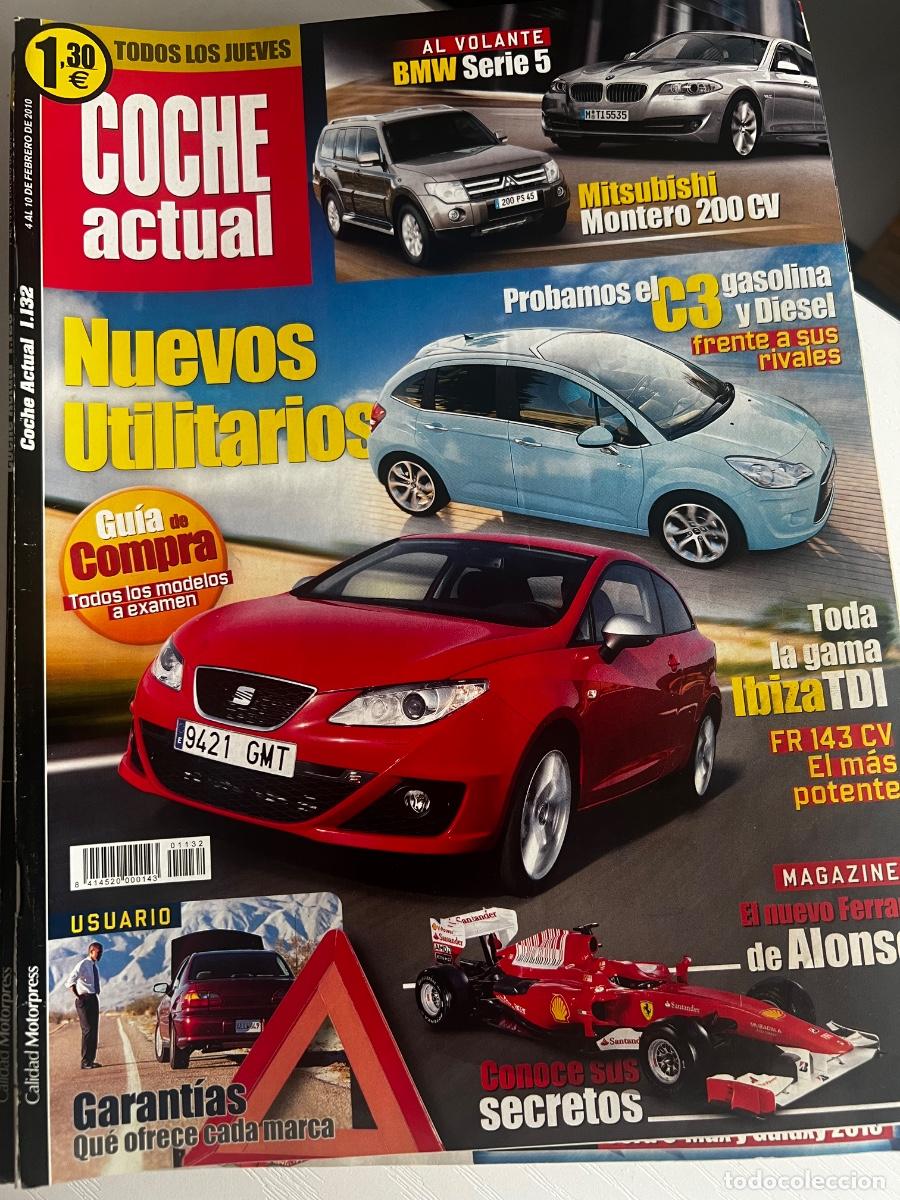 Coches: COCHE ACTUAL. N&ordm; 1132. A&Ntilde;O 2010. NUEVOS UTILITARIOS. BMW SERIE 5. LEER.