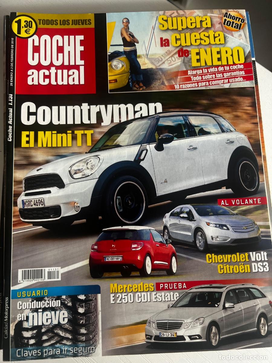 Coches: COCHE ACTUAL. N&ordm; 1131. FEBRERO 2010.VOLKSWAGEN COUNTRYMAN EL MINI TT. MERCEDES E 250 CDI ESTATE.LEER