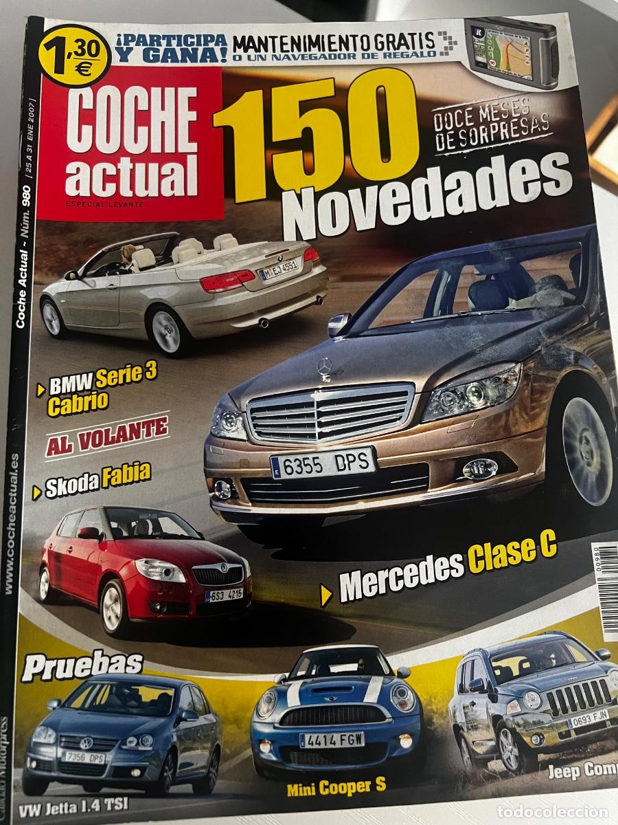 Coches: COCHE ACTUAL. N&ordm; 980. A&Ntilde;O 2007. BMW SERIE 3 CABRIO. MERCEDES CLASE C. LEER.