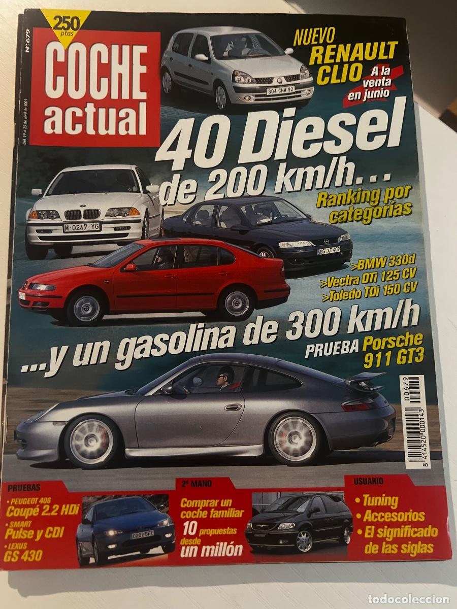 Coches: COCHE ACTUAL. N&ordm; 679. A&Ntilde;O 2001. PRUEBA: PORSCHE 911 GT3. PEUGEOT 406 COUP&Eacute; HDI. LEER