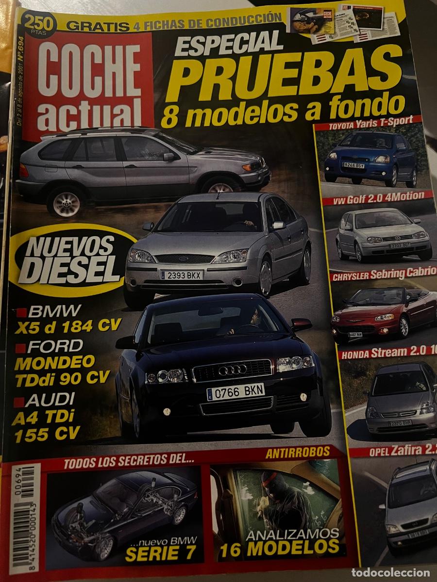 Coches: COCHE ACTUAL. N&ordm; 694. A&Ntilde;O 2001. ESPECIAL PRUEBAS 8 MODELOS A FONDO. BMW X5 D.