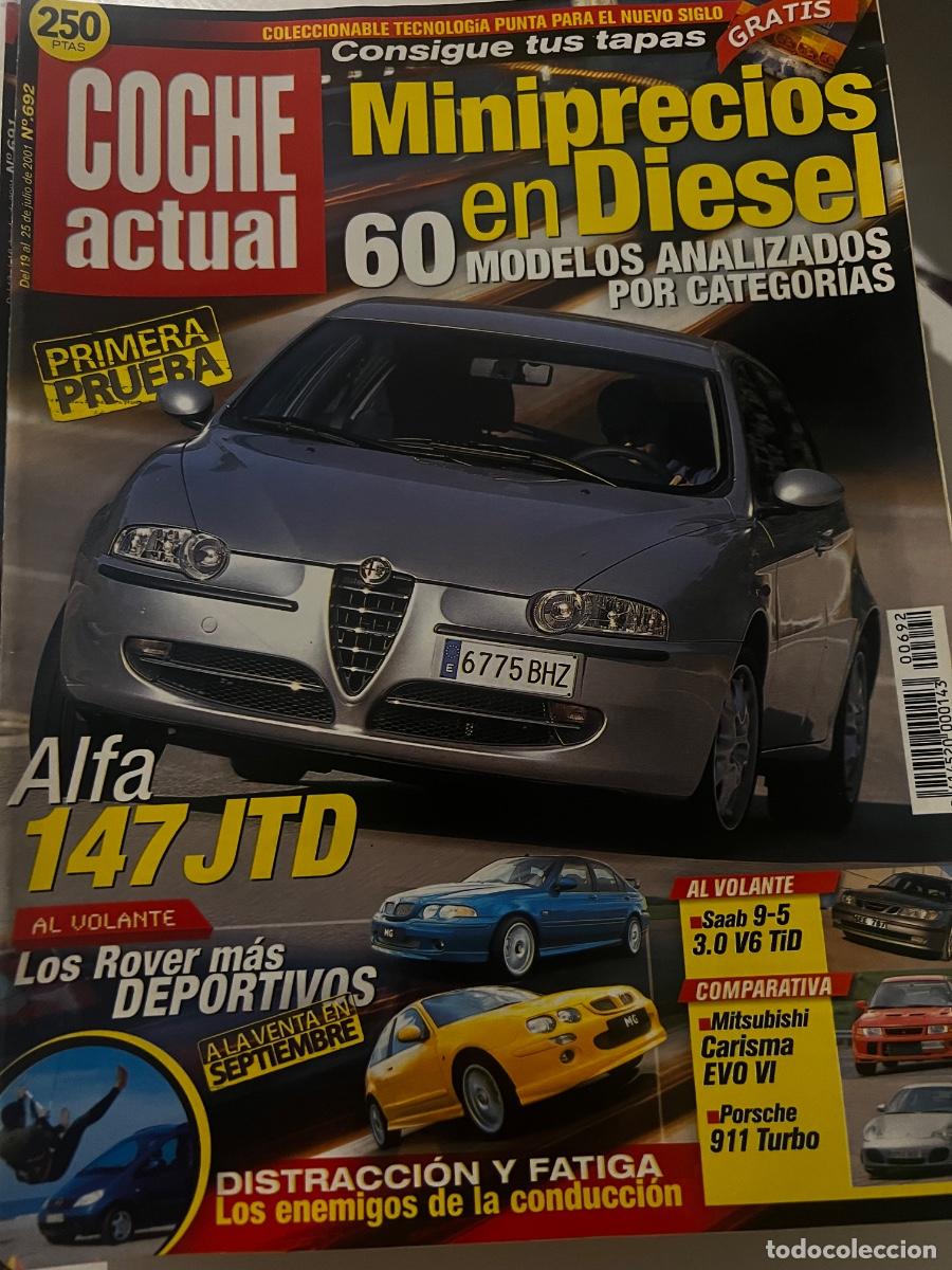 Coches: COCHE ACTUAL. N&ordm; 692. A&Ntilde;O 2001. PRUEBA: ALFA ROMEO 147 JTD 115 CV. NISSAN ALMERA TINO 2.0 16V.. LEER