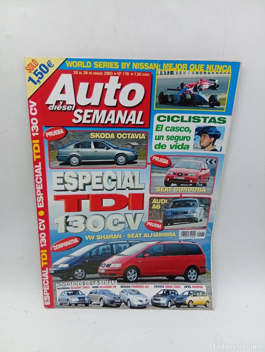 Coches: AUTO Y DIESEL SEMANAL. N&ordm; 176. A&Ntilde;O 2003. ESPECIAL TDI. HYUNDAI ACCENT. AUDI ALLROAD V8.... LEER.
