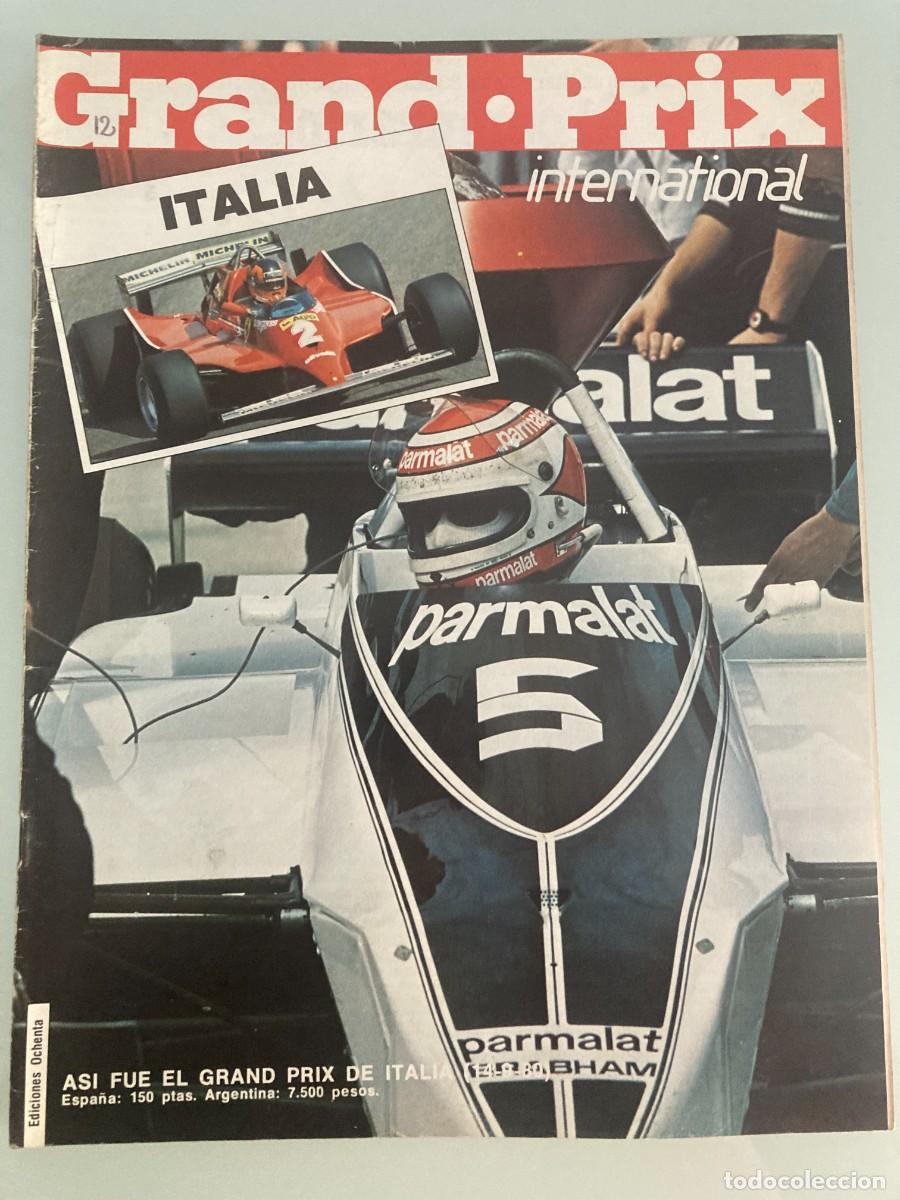 Coches: GRAND PRIX INTERNATIONAL 12 , GRAND PRIX DE ITALIA 1980, IMOLA, AUTODROMO DINO Y ENZO FERRARI
