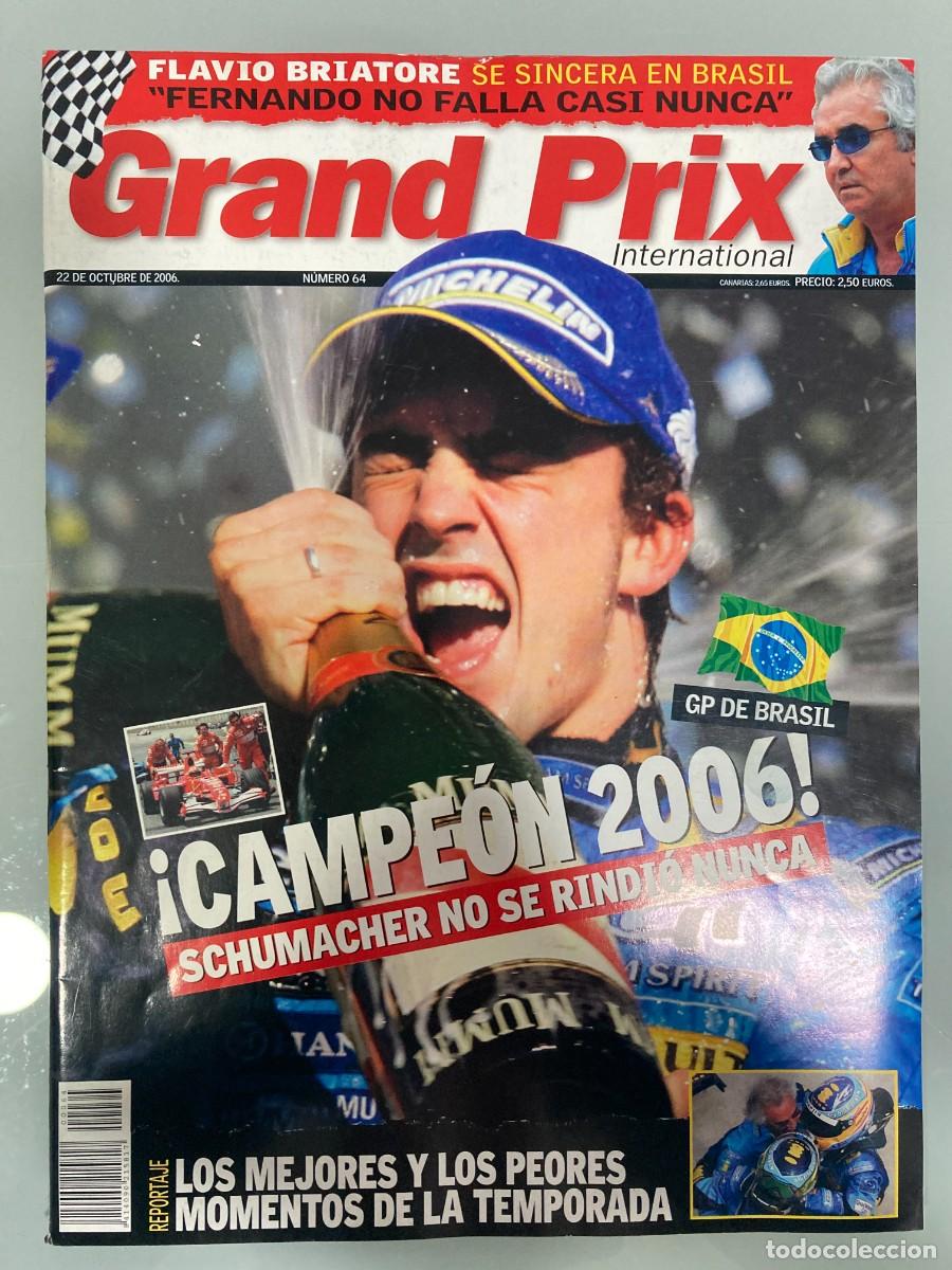Coches: GRAND PRIX INTERNATIONAL 64, GRAND PRIX DE BRASIL 2006, INTERLAGOS, FERNANDO ALONSO BICAMPE&Oacute;N DE F1