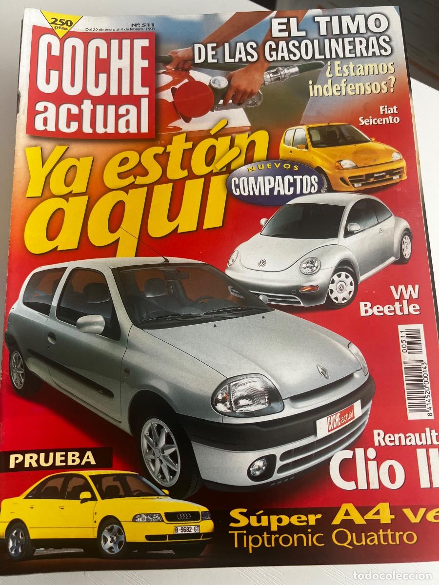 Coches: COCHE ACTUAL. N&ordm; 511. FEBRERO 1998. NUEVOS COMPACTOS. VW BEETLE. RENAULT CL&Iacute;O II