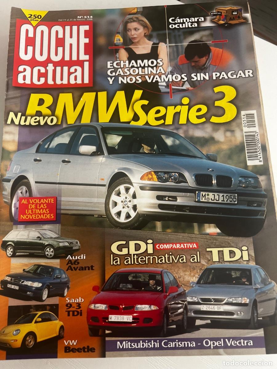 Coches: COCHE ACTUAL. N&ordm; 514. A&Ntilde;O 1998. AUDI A6 AVANT. CADILLAC SEVILLE. MANDOS A DISTANCIA. BMW SERI.. LEER