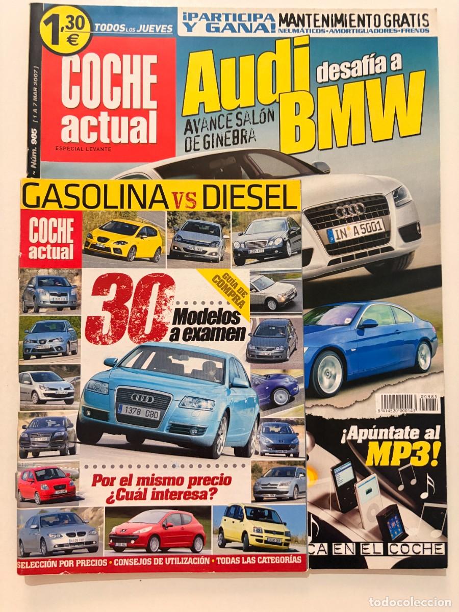 Coches: COCHE ACTUAL. N&ordm; 985. A&Ntilde;O 2007. AUDI DESAFIA A BMW. A5 FRENTE A SERIE 3 COUP&Eacute;. LEER.