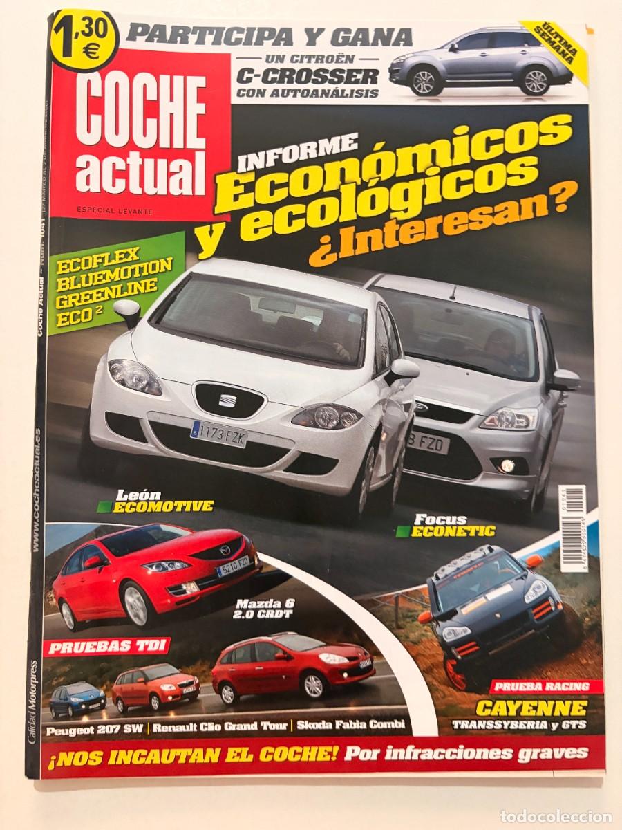 Coches: COCHE ACTUAL. N&deg; 1041. ABRIL 2008. C-CROSSER. LEON ECOMOTIVE. MAZDA 6 2.0 CRDT. LEER