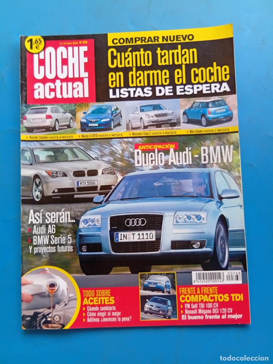 Coches: COCHE ACTUAL. N&ordm; 768. A&Ntilde;O 2003. PRUEBA: RENAULT GRAN ESPACE 2.2 dCi PRIVILEGE. LOTUS ELISE 11.. LEER