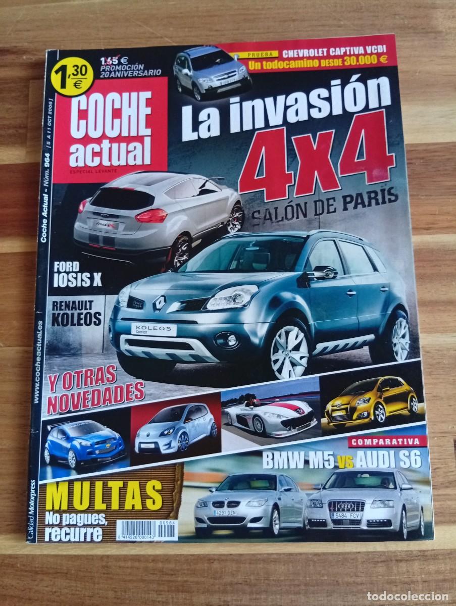 Coches: COCHE ACTUAL. N&ordm; 964. A&Ntilde;O 2006. BMW M5 VS AUDI S6. FORD IOSIS X. SALON DE PARIS. HONDA CIVIC.. LEER.