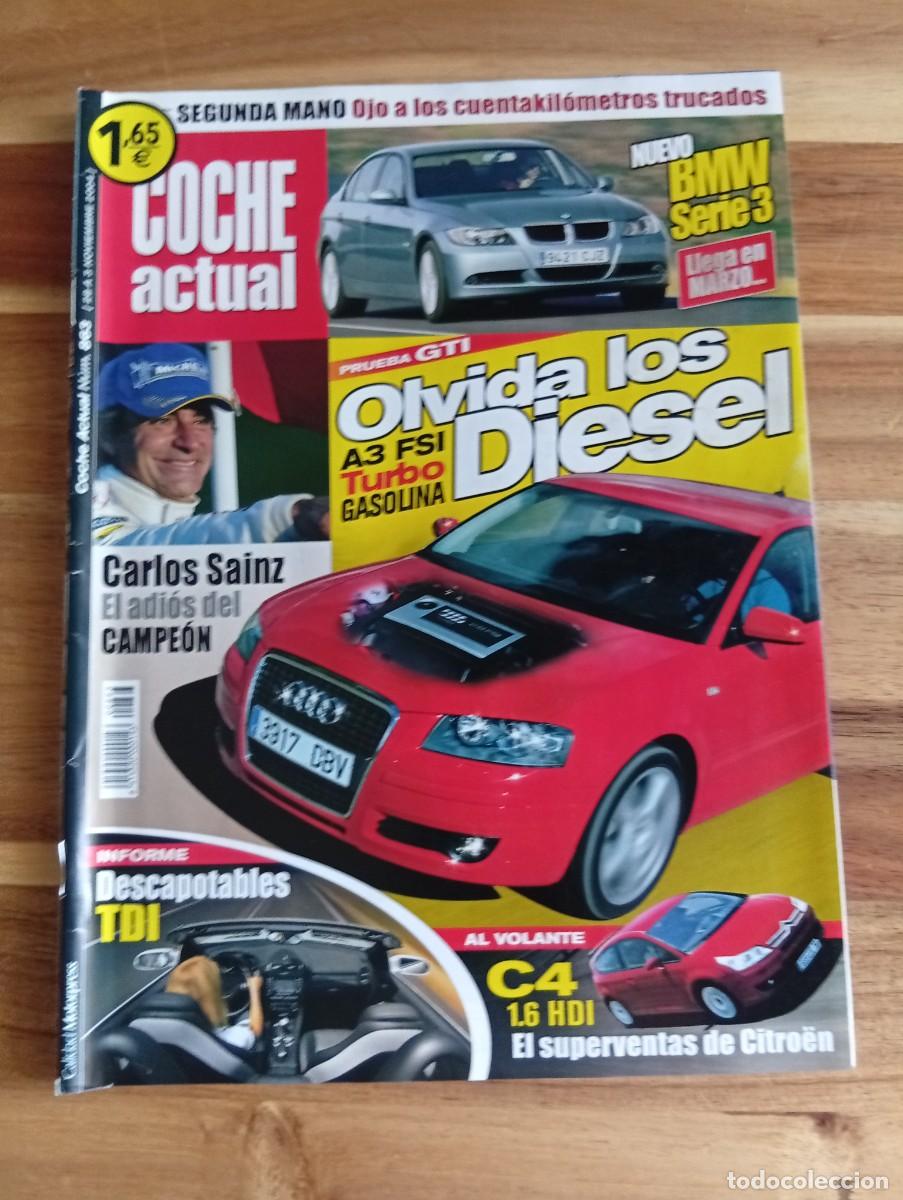 Coches: COCHE ACTUAL. N&ordm; 863. A&Ntilde;O 2004. PRUEBA: AUDI A3 SPORTBACK 2.0 T-FSi DSG. RENAULT MODUS 1.5 DC.. LEER