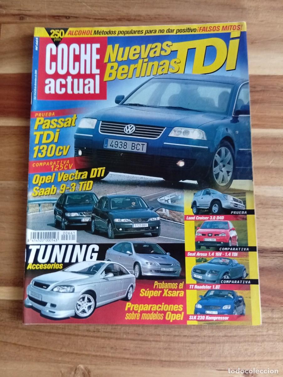 Coches: COCHE ACTUAL. N&ordm; 661. A&Ntilde;O 2000. PRUEBA: VOLKSWAGEN PASSAT 1.9 TDi. TOYOTA LAND CRUISER D4 D 3.. LEER