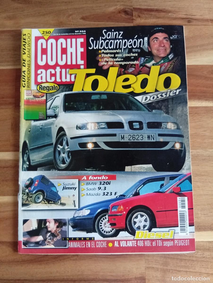 Coches: COCHE ACTUAL. N&ordm; 554. A&Ntilde;O 1998. PEUGEOT 406 HDI. FIAT BRAVO Y BRAVA. KIA CLARUS WAGON.... LEER