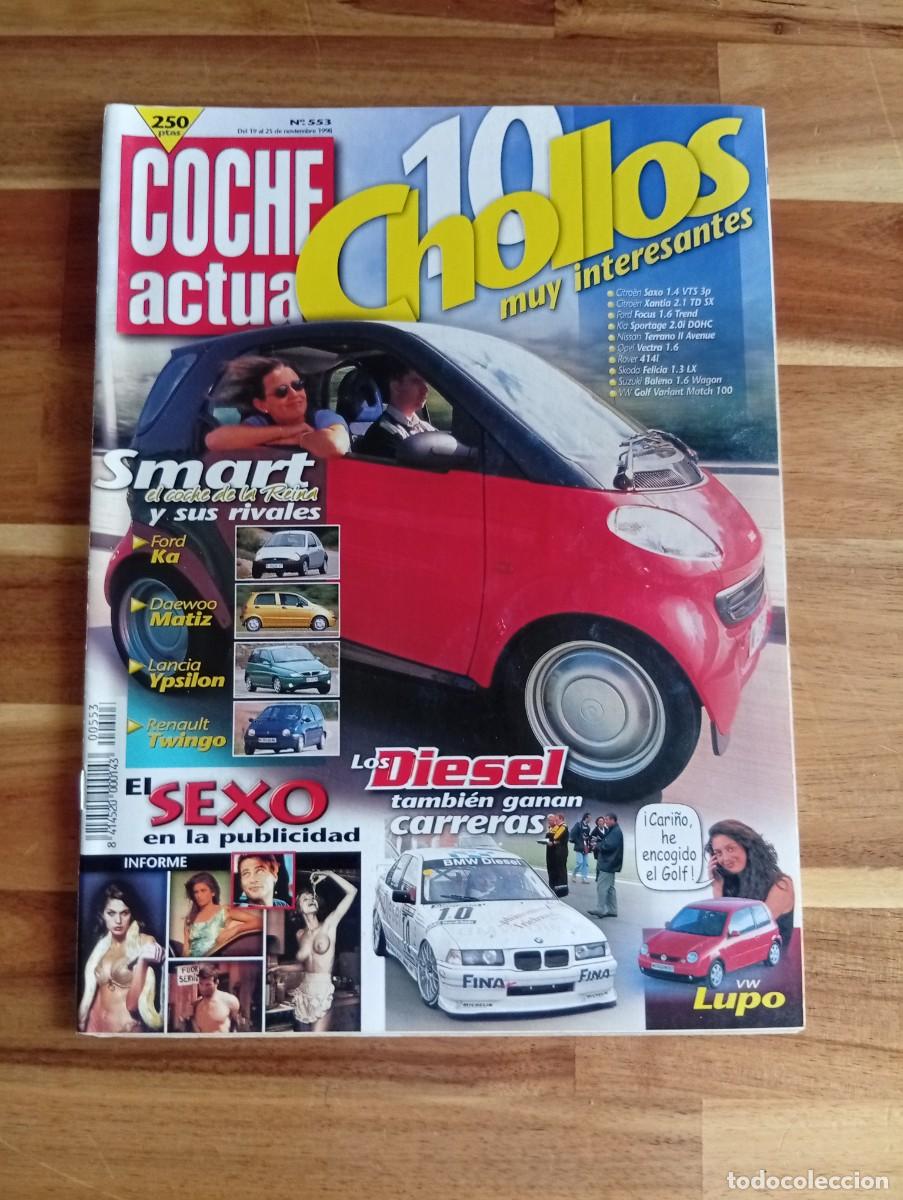 Coches: COCHE ACTUAL. N&ordm; 553. A&Ntilde;O 1998. PRUEBA: HONDA ACCORD 2.0 IES. OPEL OMEGA 2.0 16V DTi. MAZDA D.. LEER