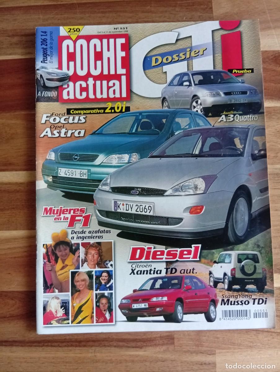 Coches: COCHE ACTUAL. N&ordm; 551. A&Ntilde;O 1998. AUDI A3 1.8T. SKODA OCTAVIA COMBI 1.8T. PEUGEOT 206. MERCEDES.. LEER