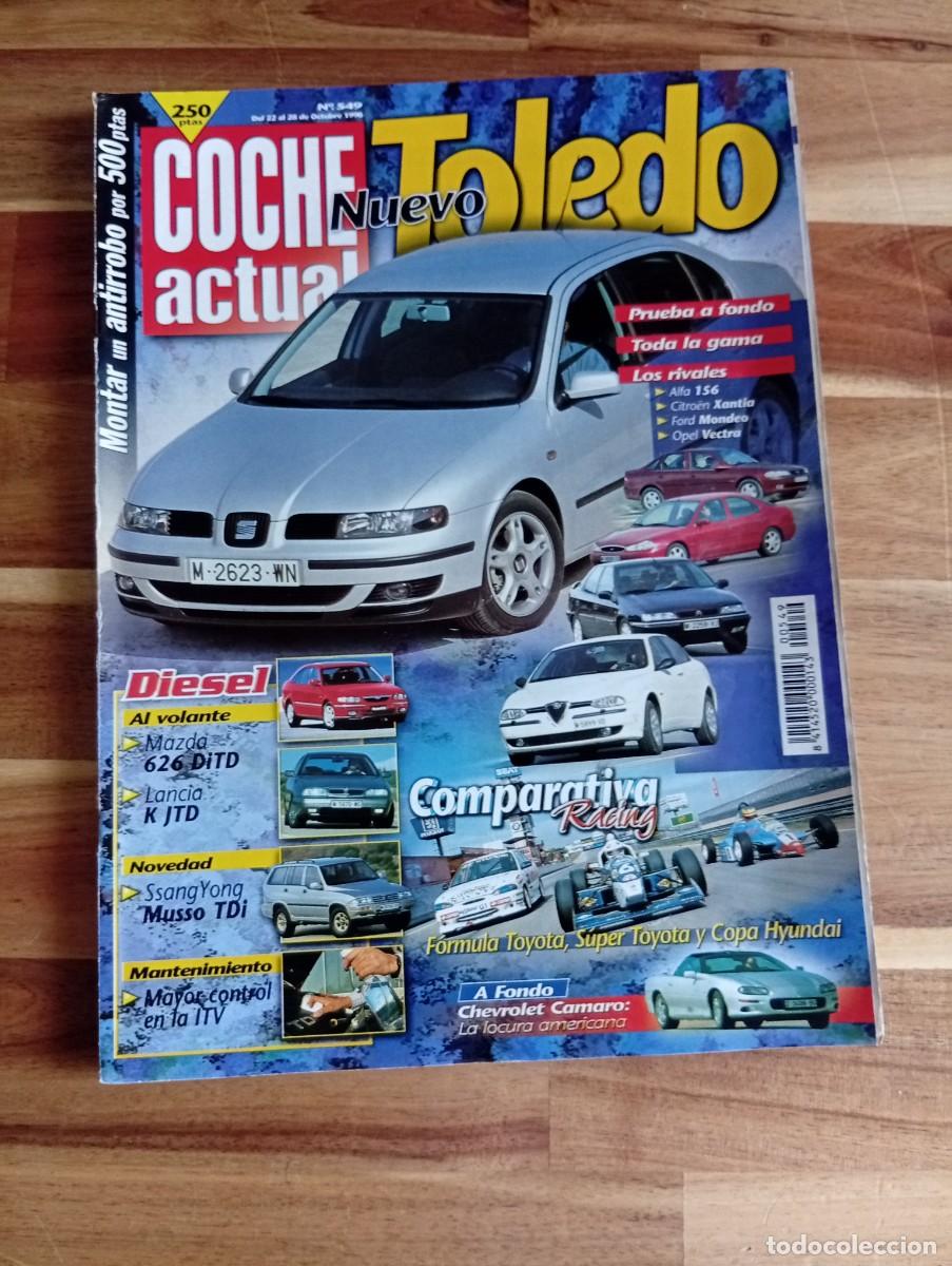 Coches: COCHE ACTUAL. N&ordm; 549. A&Ntilde;O 1998. SEAT TOLEDO. MAZDA 626 DITD. SKODA OCTAVIA COMBI 1.8 SLX... LEER