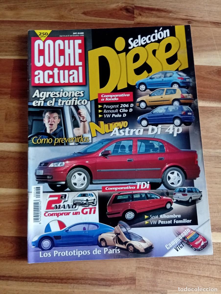Coches: COCHE ACTUAL. N&ordm; 548. A&Ntilde;O 1998. PRUEBA: OPEL ASTRA SEDAN 2.0 DI ELEGANCE. RENAULT LAGUNA 2.2 .. LEER